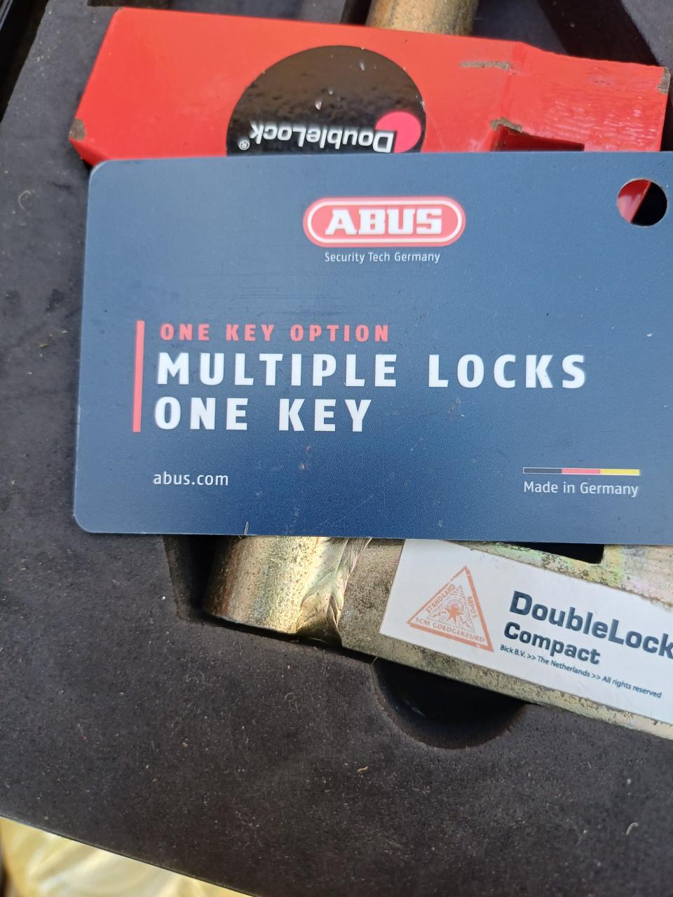 Doublelock geschikt voor AL-KO KOPPELING  aanhangwagen