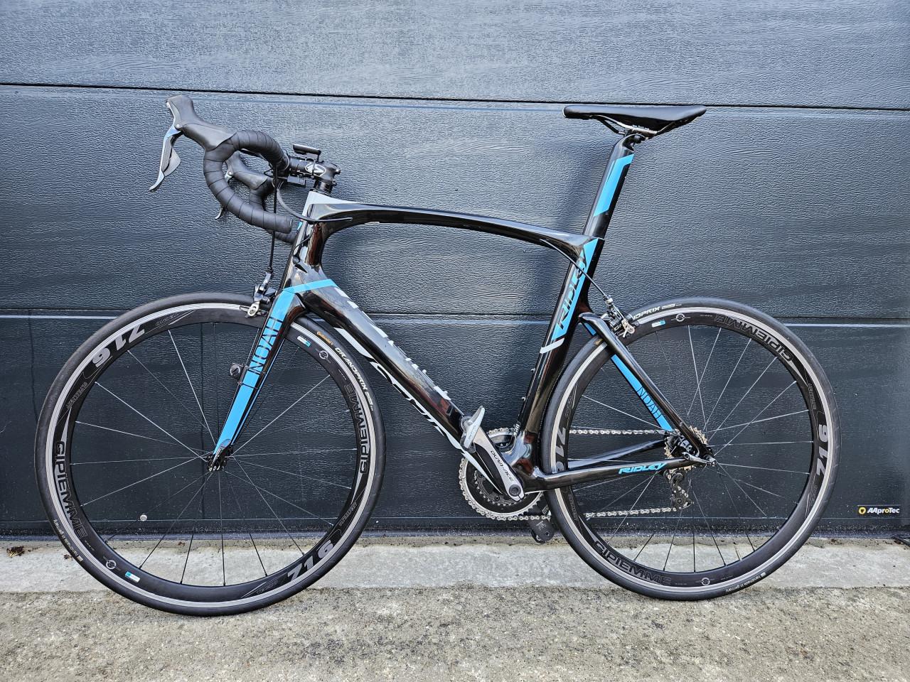 Ridley Noah met 11-speed Di2 Dura-Ace in de maat L