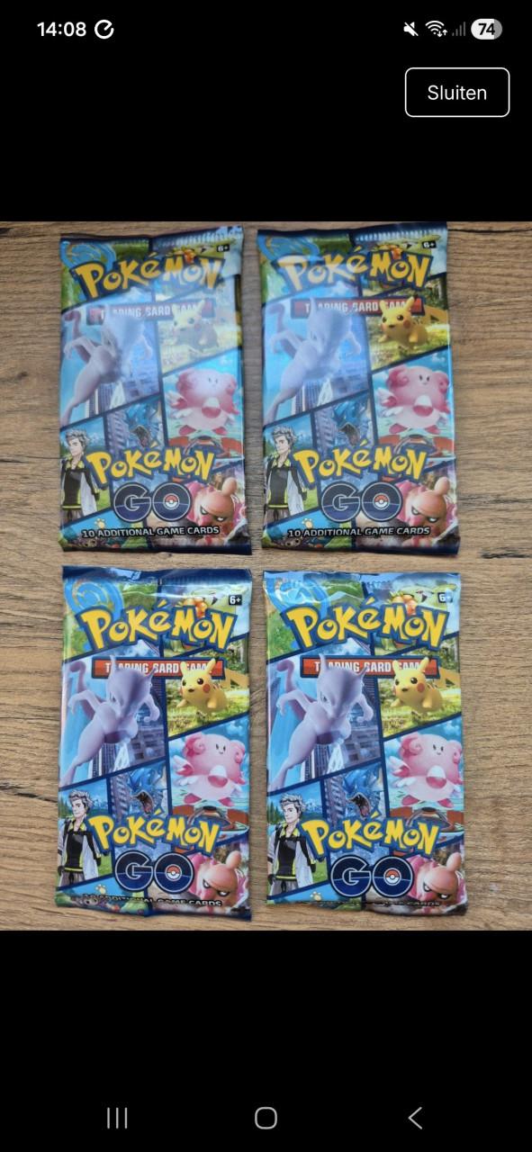 Pokemon Go Booster Packs