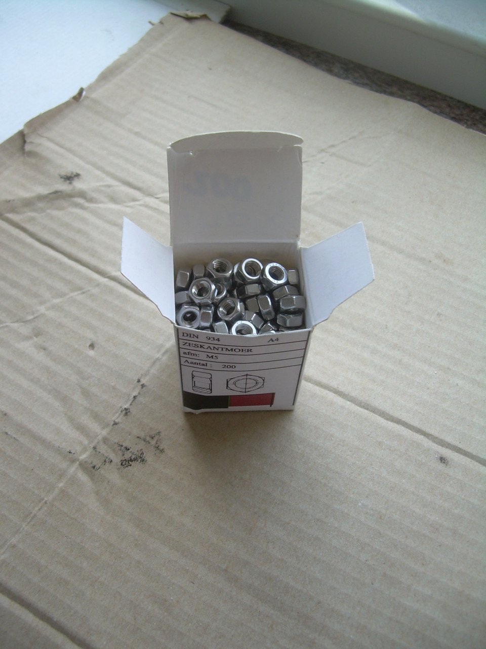 Moeren M5 RVS A4