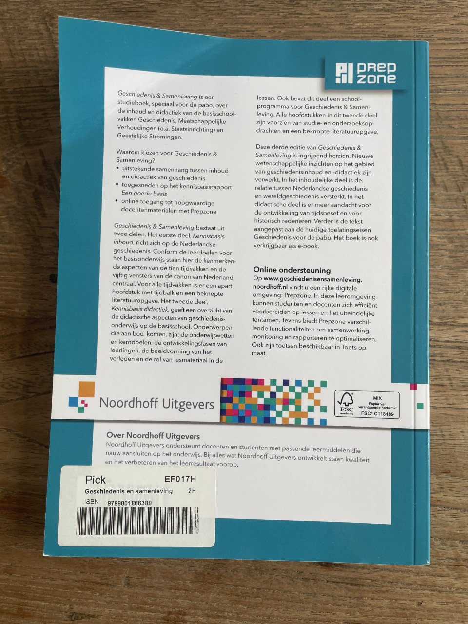 Pabo studieboek geschiedenis en samenleving