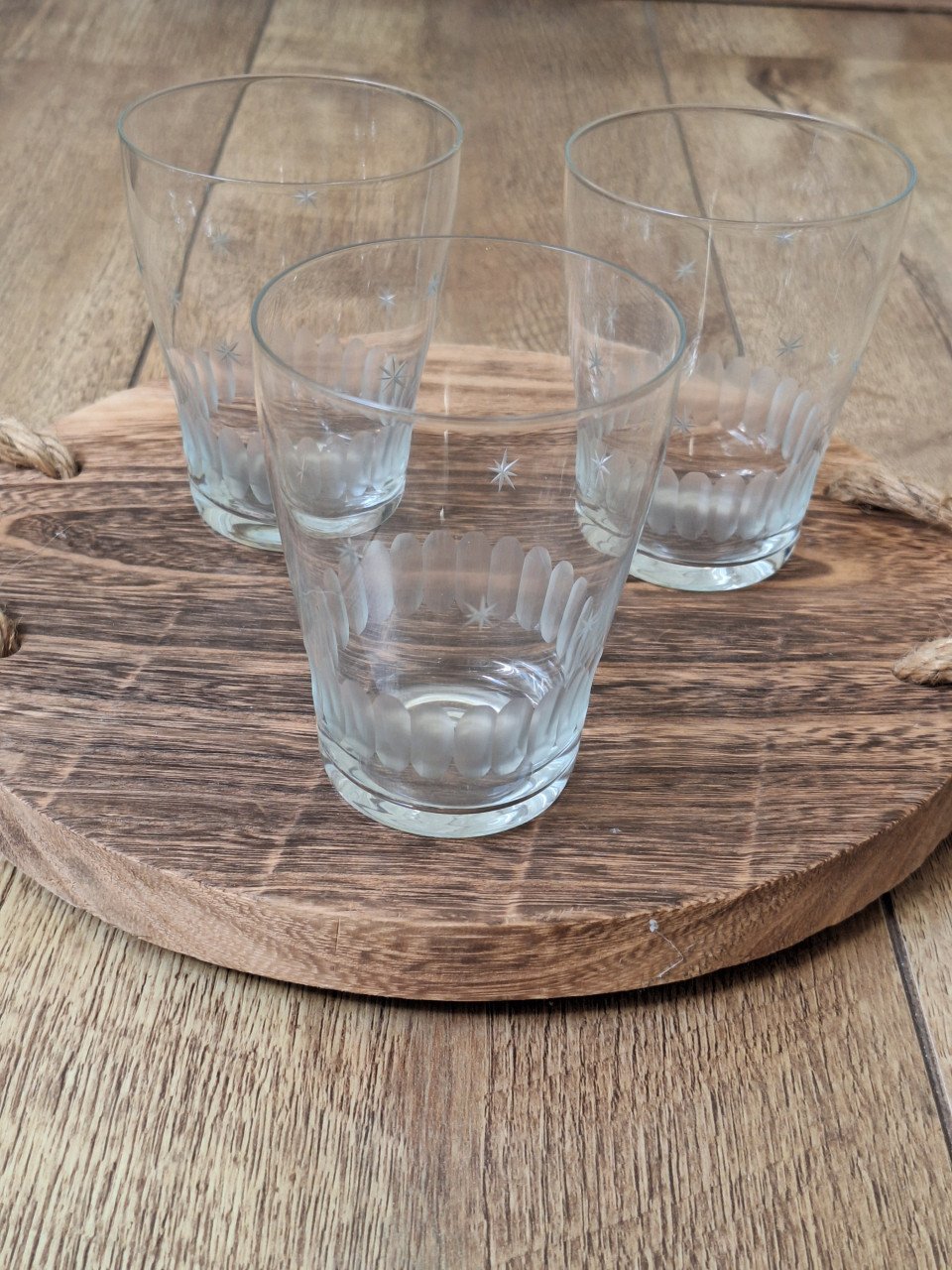 Sap/ water glazen