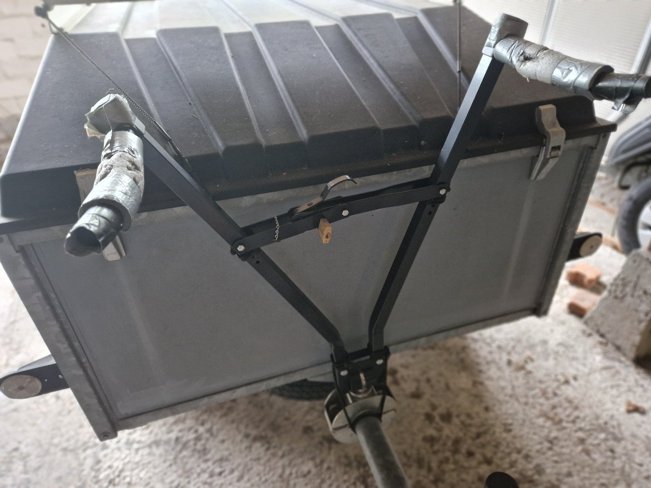 Prachtig kampeeraanhangwagen