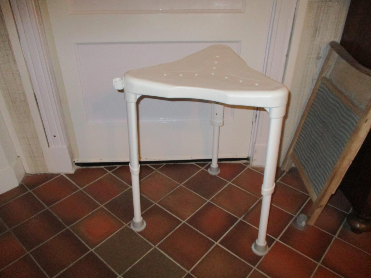 In hoogte verstelbare douchekruk te koop