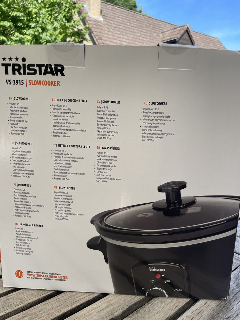 Slowcooker Tristar