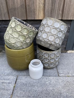 Diverse bloempotten GRATIS