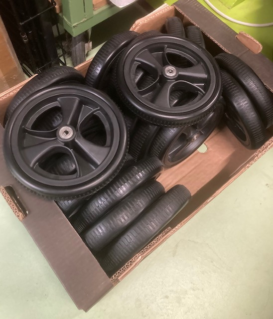 Wieltjes voor buggy, rollator, enz
