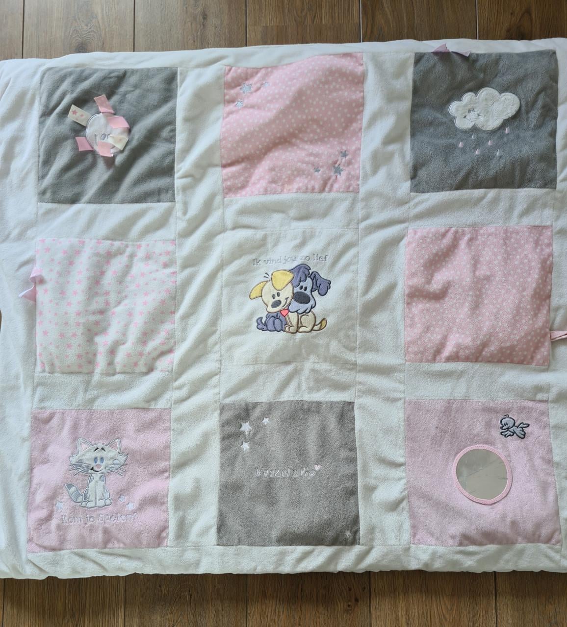 Woezel en Pip boxkleed 96 X 80 cm