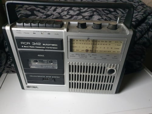 Leuke duitse verzamelaarscassetteradio jaren 70, SABA RCR 342 automatic...
