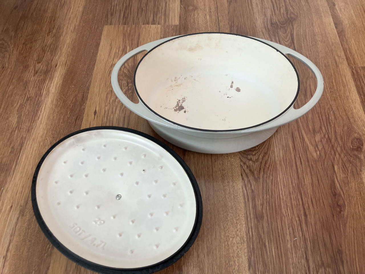 Mooie Berndes gietijzeren braadpan