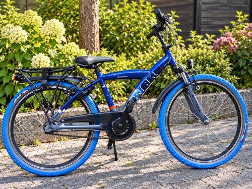 🚲 Batavus Snake Jongensfiets – 24 inch – 3 Versnellingen – Blauw 💙