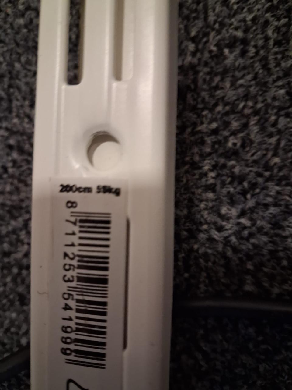 Wandrailsysteem (zonder planken)