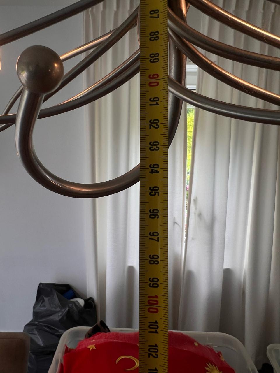 Design Hanglamp Metaal met 10 Lichtpunten