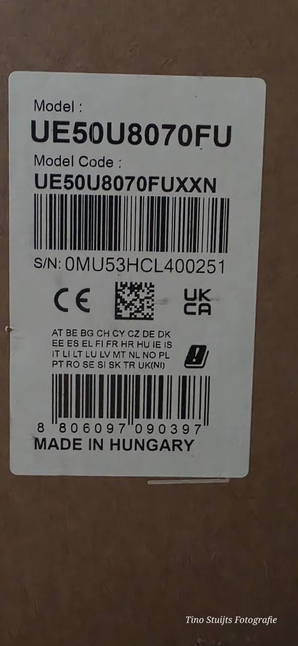 Samsung TV Samsung Crystal UHD U8000F 50" 125 CM
