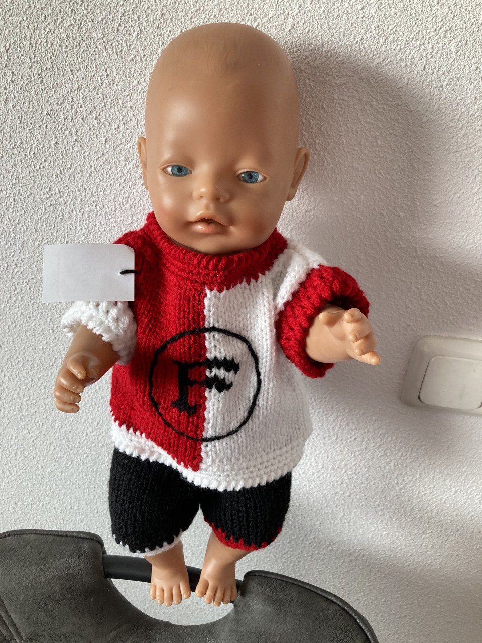 Voetbalpakjes voor babyborn pop
