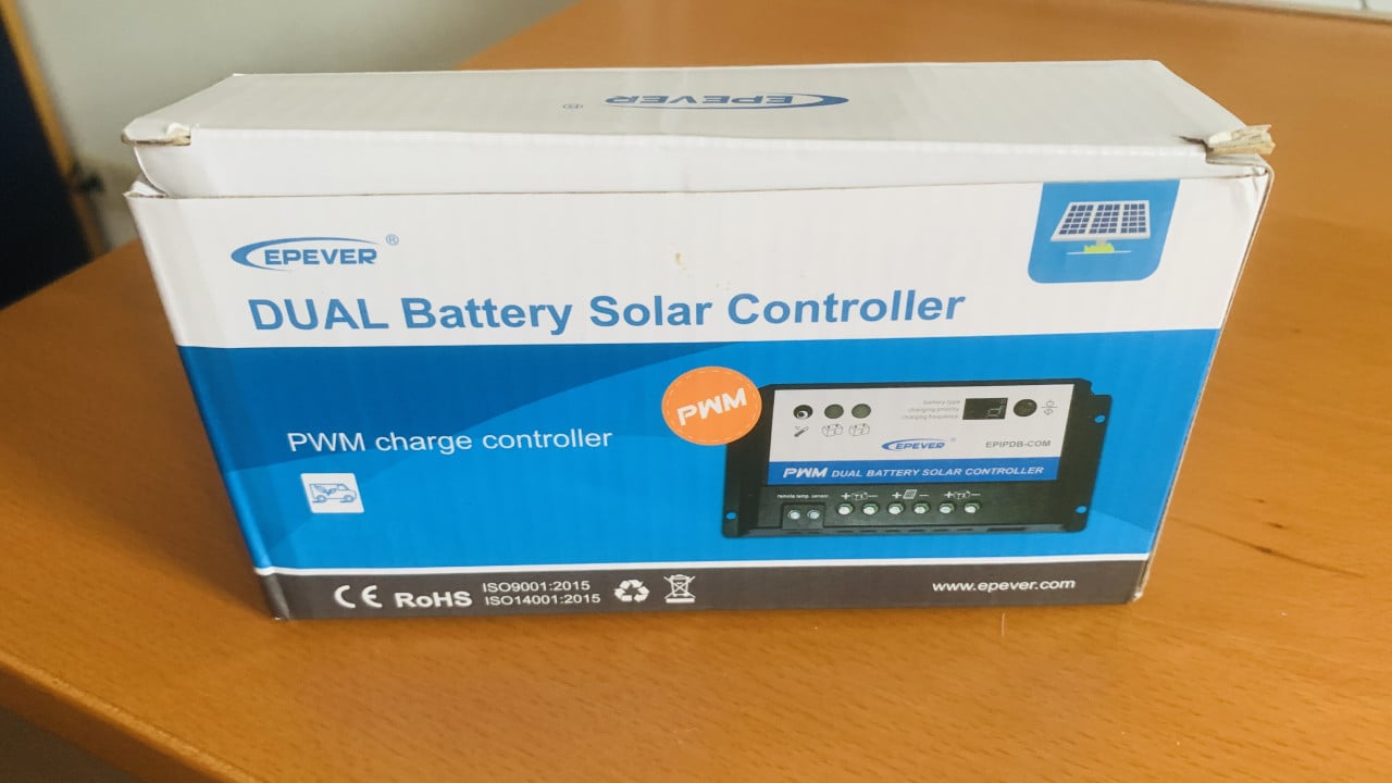 Solar Duo laadstroom regelaar 12 volt