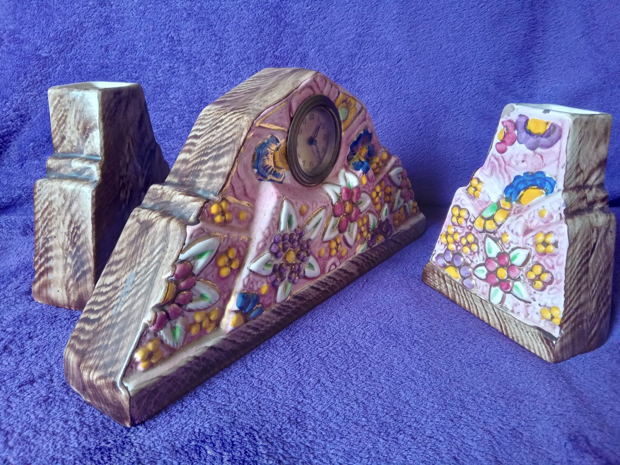 3- delig Schouwgarnituur H. Bequet