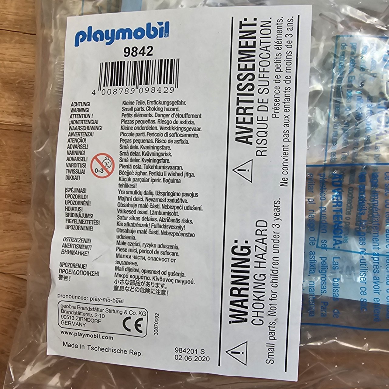 Playmobil 9842 nieuw middeleeuws gereedschap