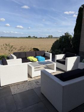 Loungeset met kussens