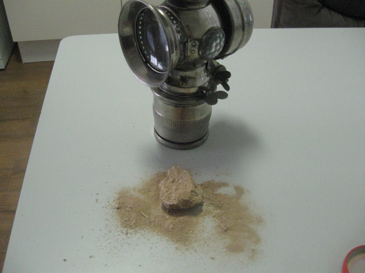 Fiets carbid laantaarn