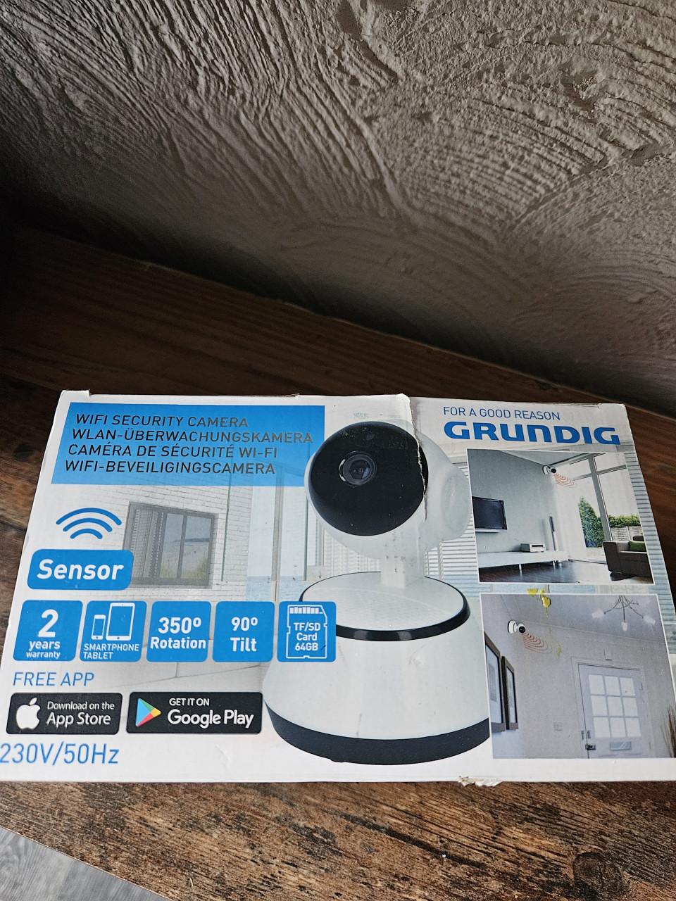 Zgan Grundig Wifi Beveiligingscamera - Binnencamera
