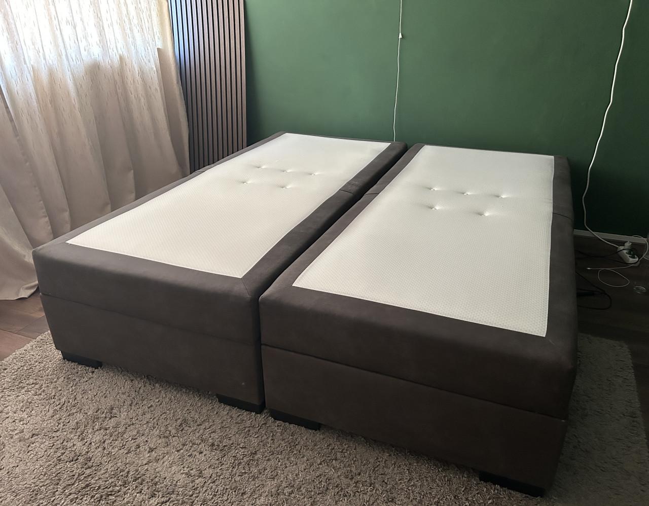 Tweepersoons boxspring elektrisch