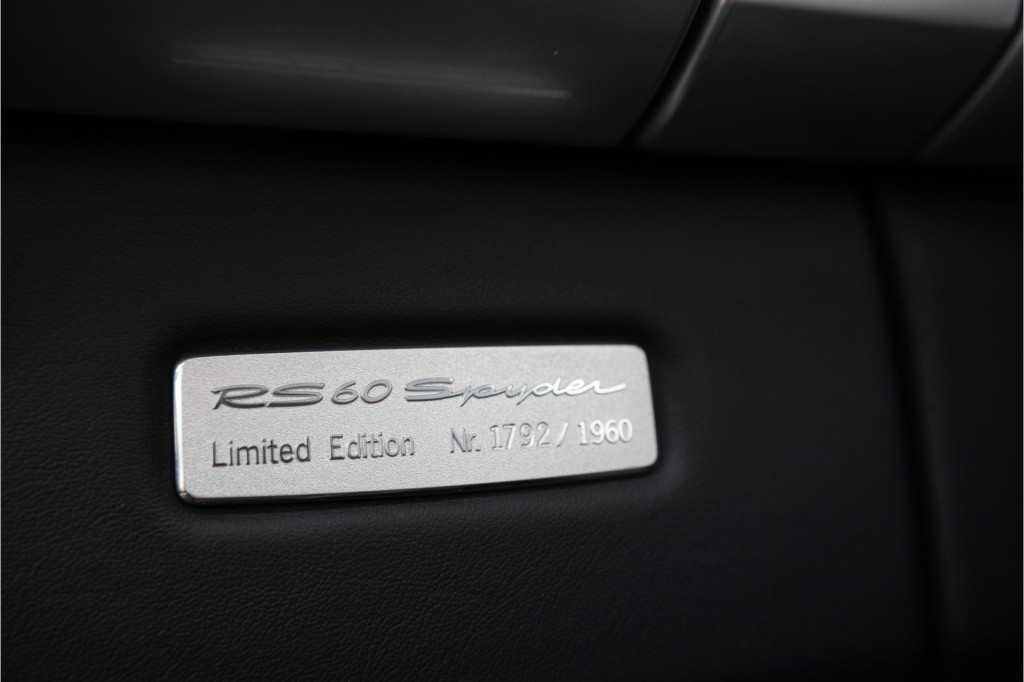 Porsche Boxster s 3.4 rs 60 spyder tiptronic limited edition