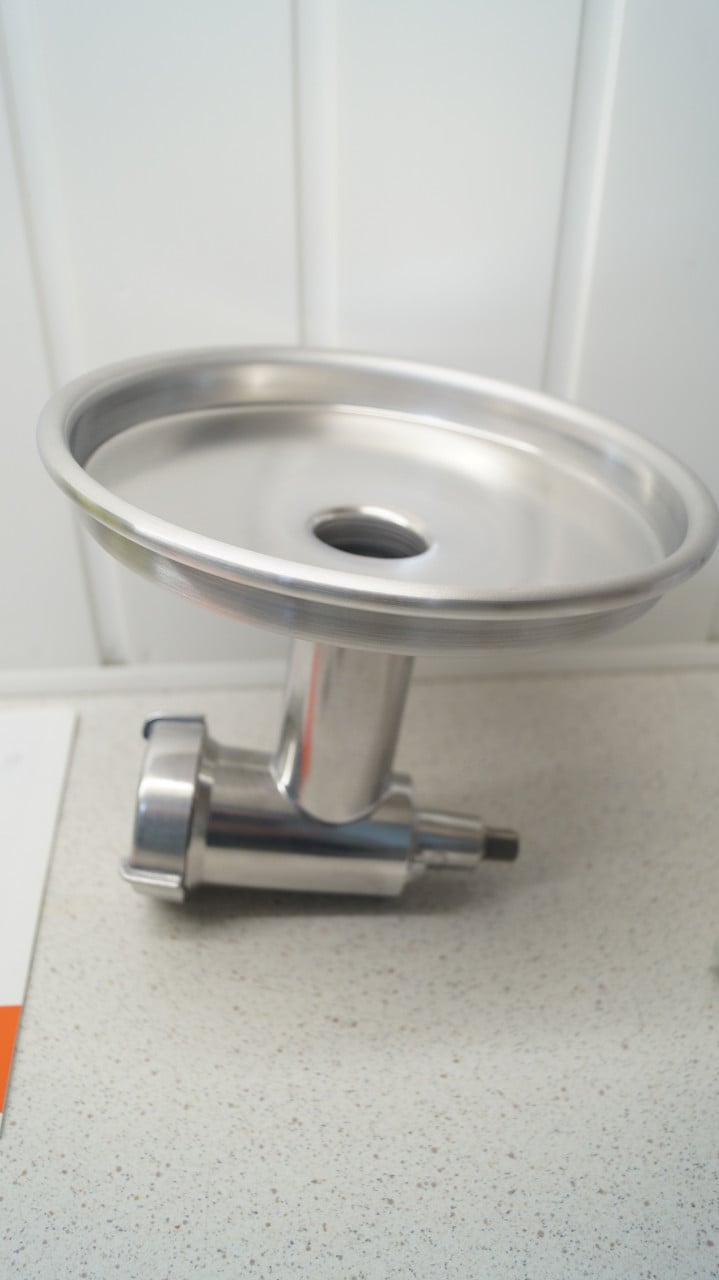 Jupiter voorzet vleesmolen voor kitchenaid keukenmachine.