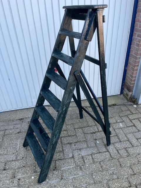 Trapje , hout