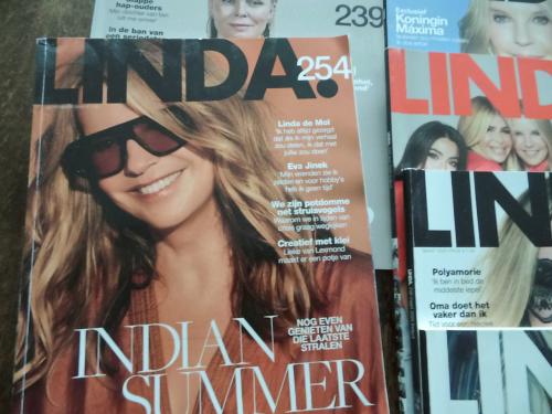 Glossy tijdschriften "Linda"