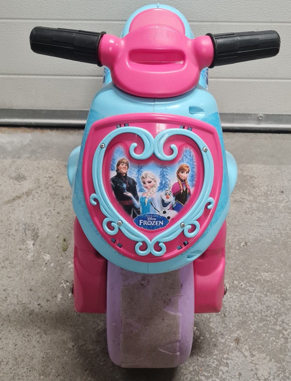 Frozen-loopmotor te koop.