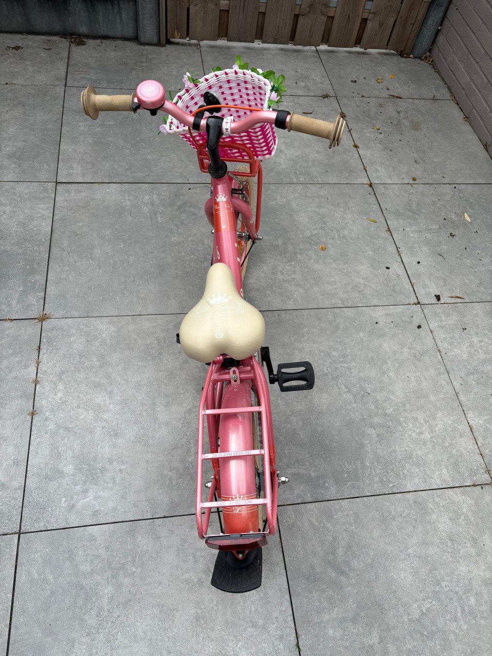 Meidenfiets 16 inch loekie prinses