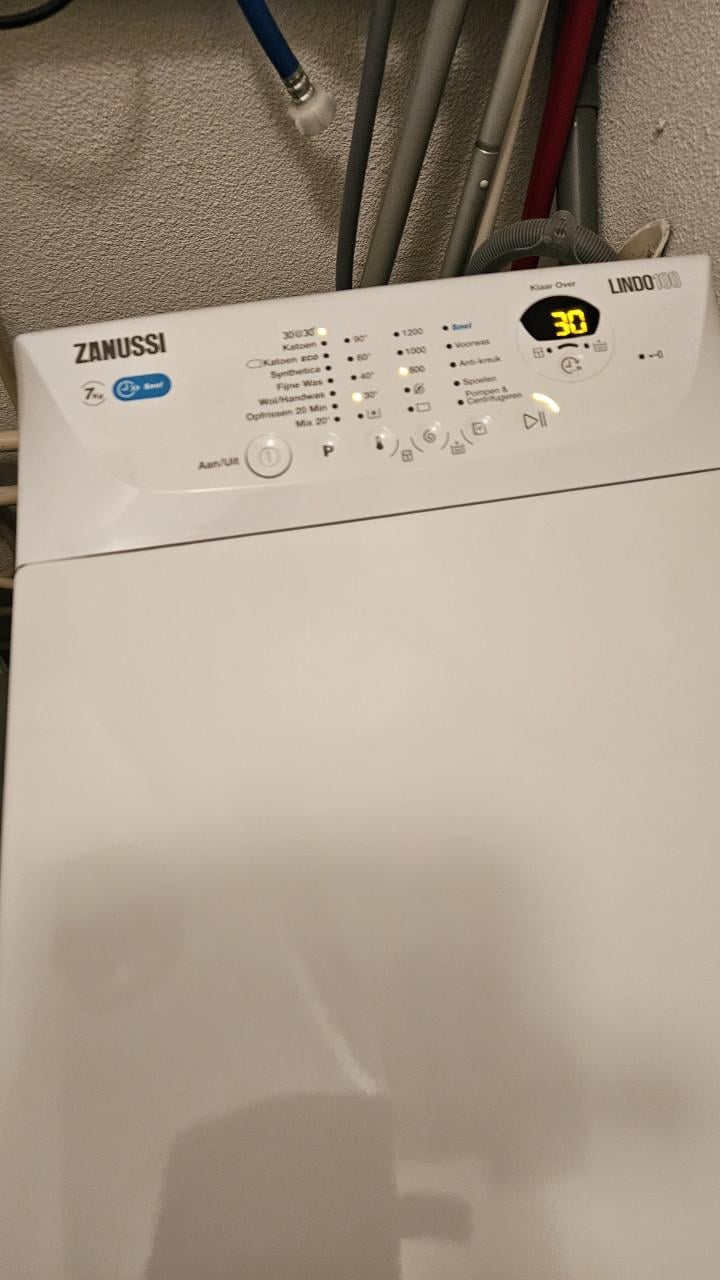 Zanussi wasmachine ( bovenlader )