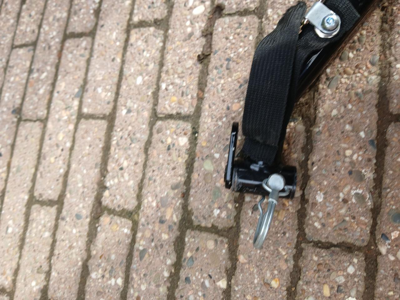 Fietskar met afdekhoes