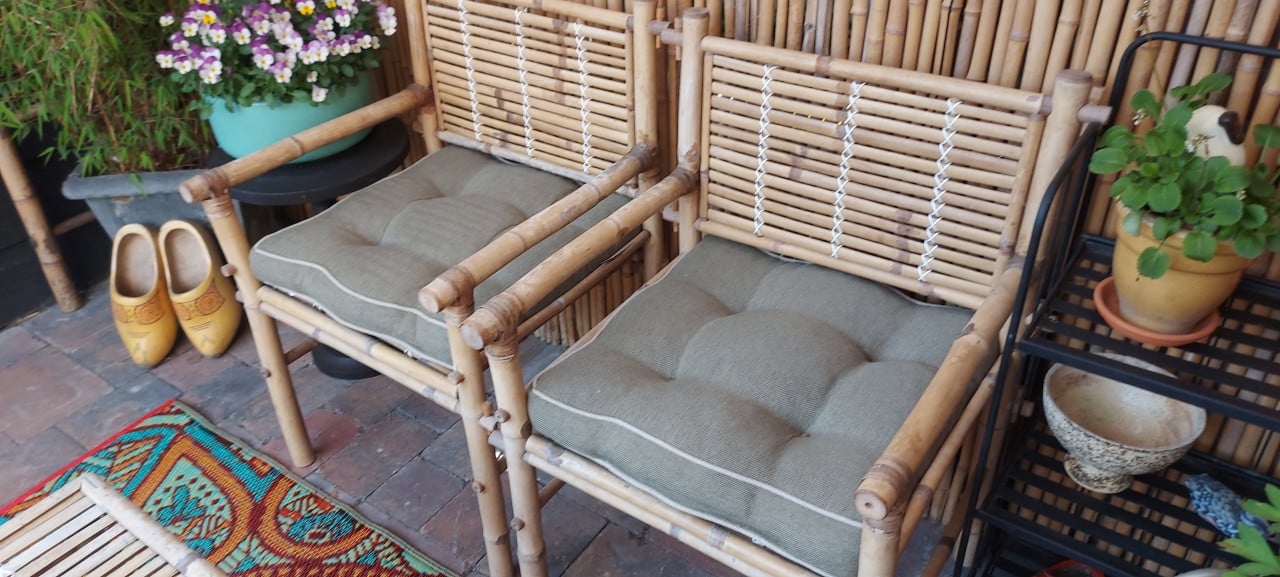 Bamboe tuinsetje