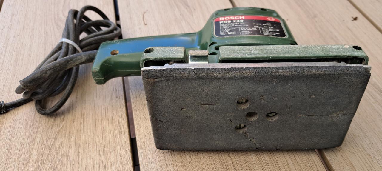 BOSCH PSS230 VLAKSCHUURMACHINE