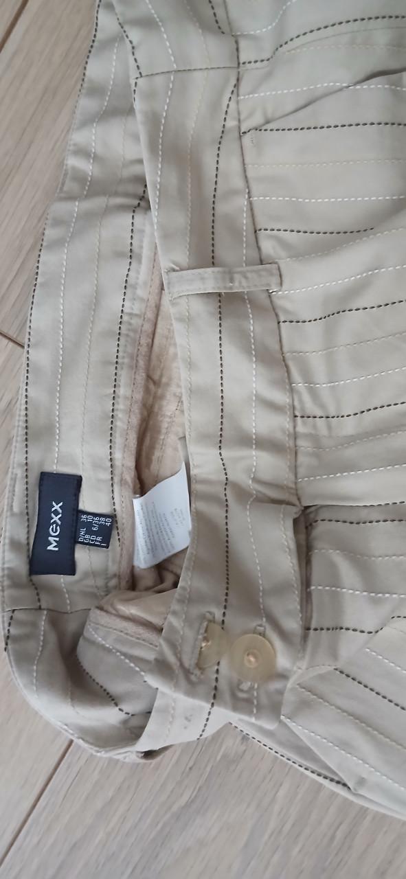 Krijtstreep  Mexx broek 3 kwart maat 36