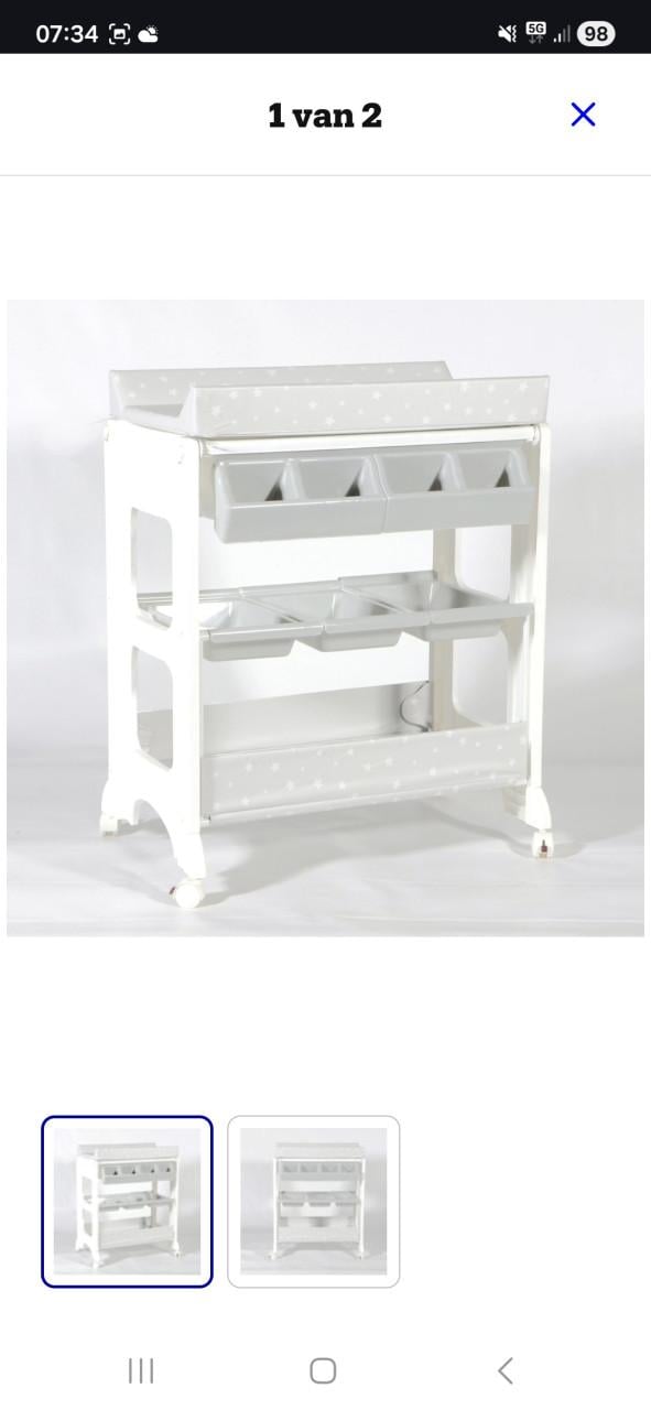 Baby bad en verschoontafel