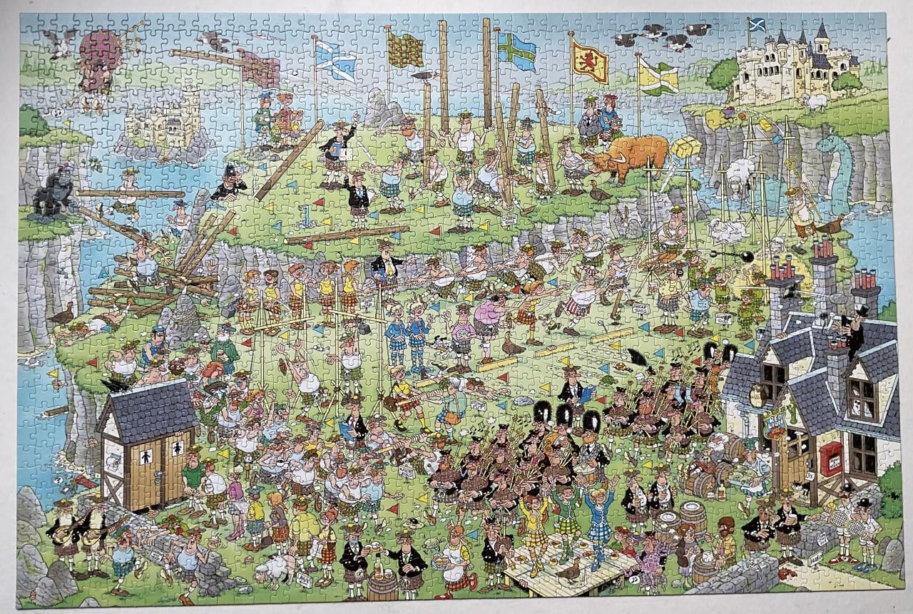 Van Haasteren puzzel, 1500 stukjes