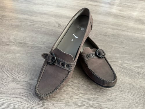 Ara leren mocassins, maat 42