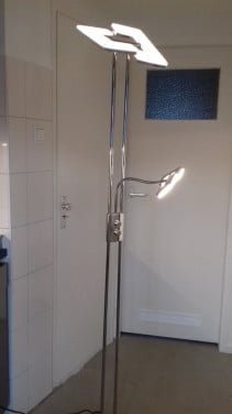 Vloerlamp van Chroom