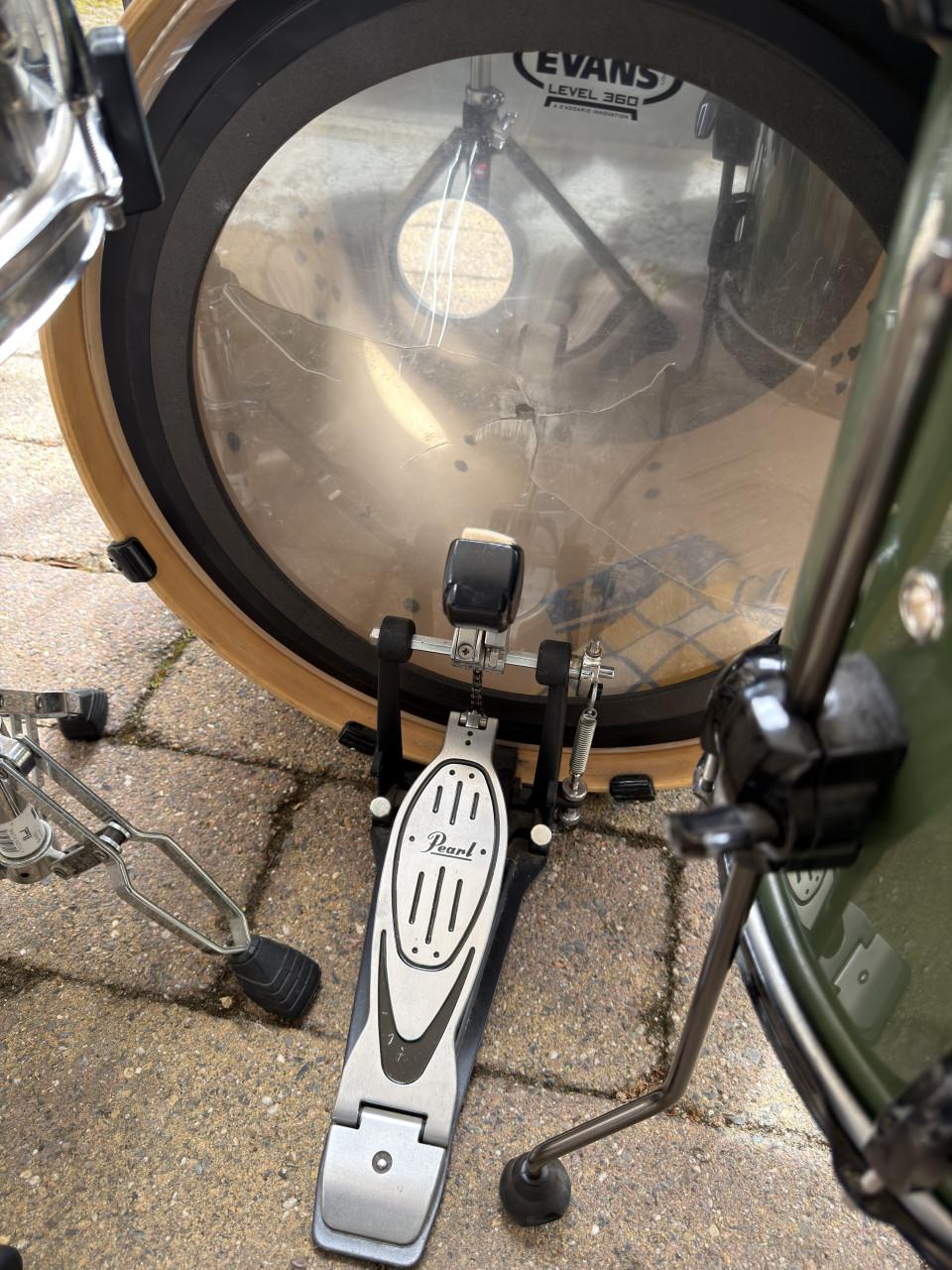 Pearl Vision drumstel - Zeer compleet
