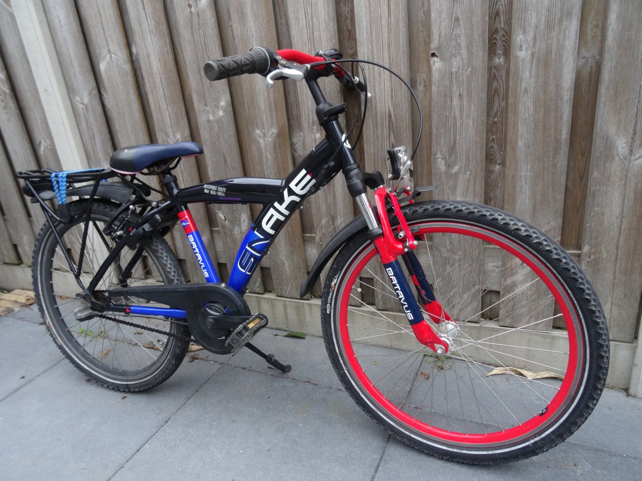 Batavus Snake 24 inch jongensfiets 3 versnellingen