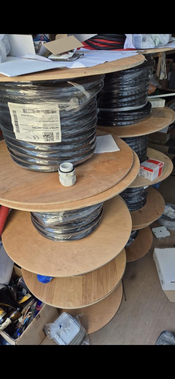 Haspels vultkabel koper 1x120mm2