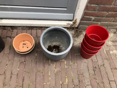 Potten voor tuin