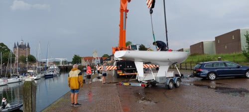 Wedstrijdboot Soling NED48