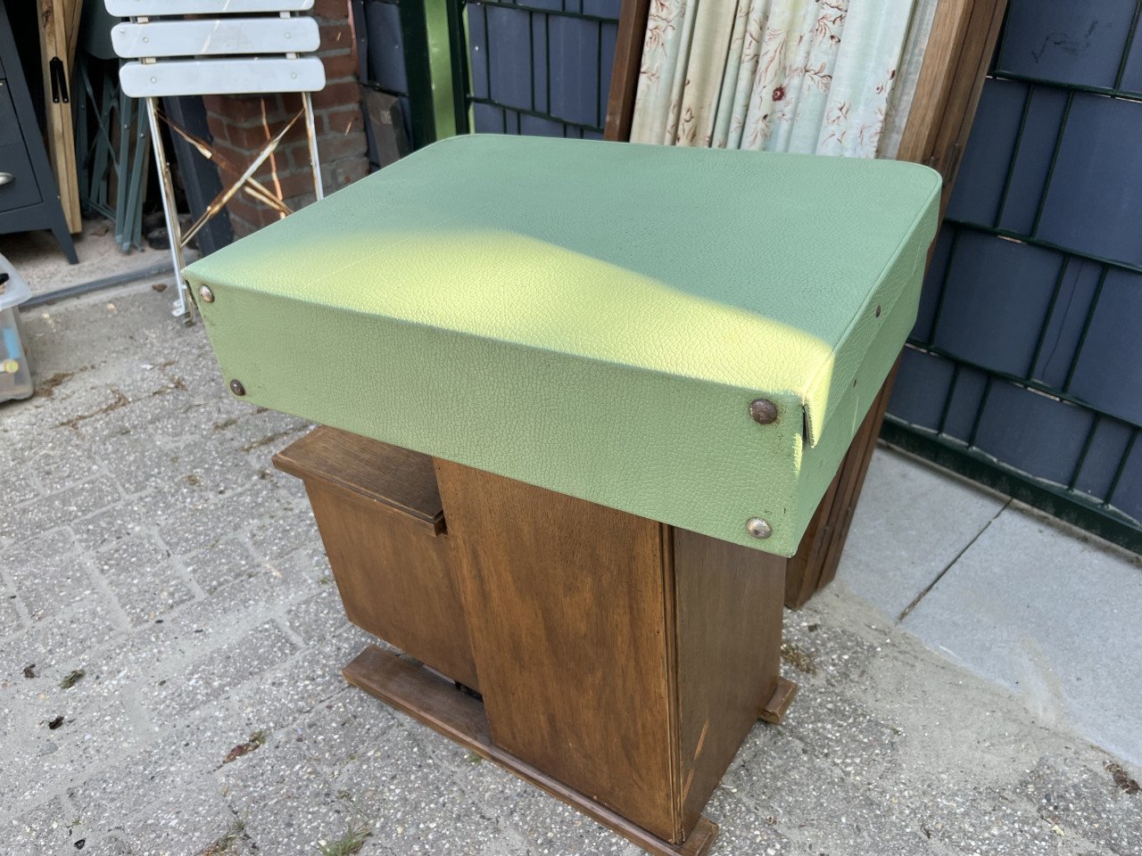 Picknickkoffertje  groen (1)