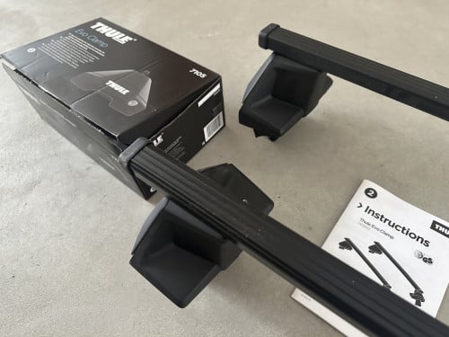Nissan LEAF dakdragers Evo Clamp model na 2017