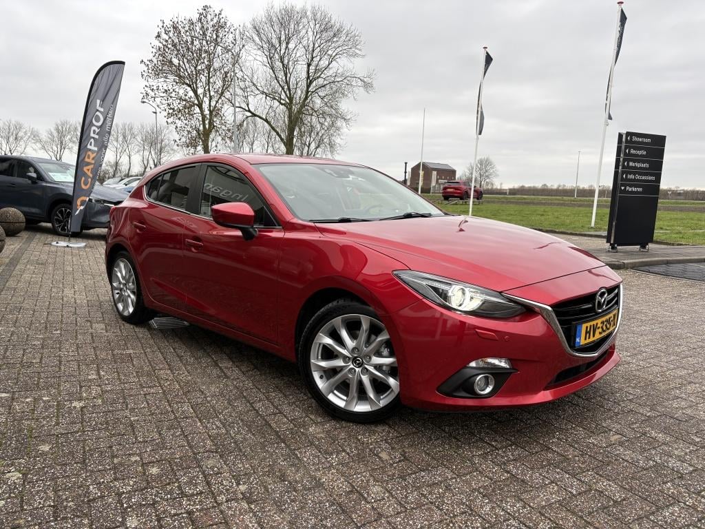 Mazda 3 2.0 gt-m leer bose 100% dealeronderhoud