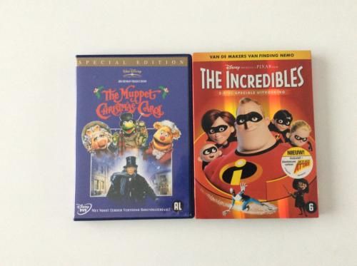 Veel verschillende DVD’s.